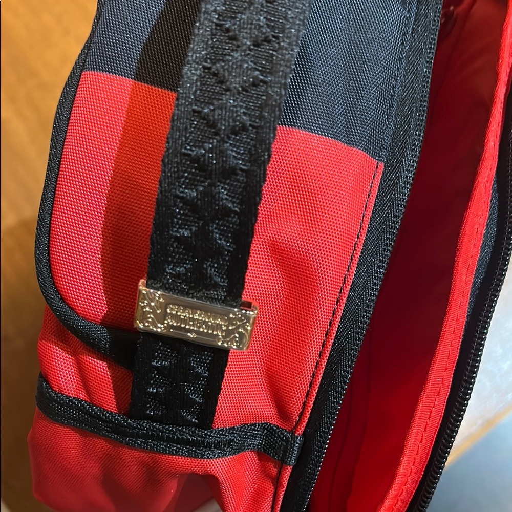 Sprayground Nickelodeon Red and White Backpack - Picture 9 of 9